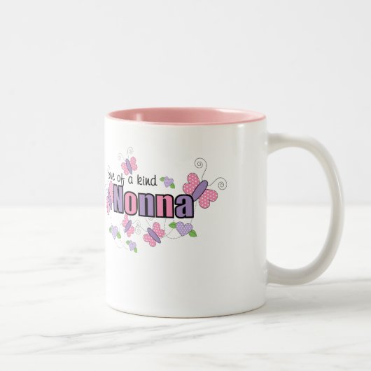 Tasse 2 Couleurs Un d'un Nonna aimable (Droit)
