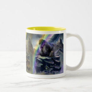 Tasse 2 Couleurs Un endroit à être, pour se développer, pour rê