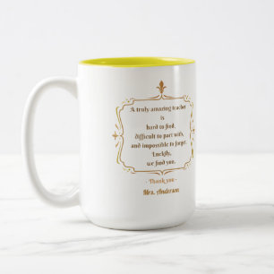 Tasse 2 Couleurs Un enseignant vraiment extraordinaire est difficil
