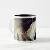 Tasse 2 Couleurs Un épagneul d'eau (Devant gauche)