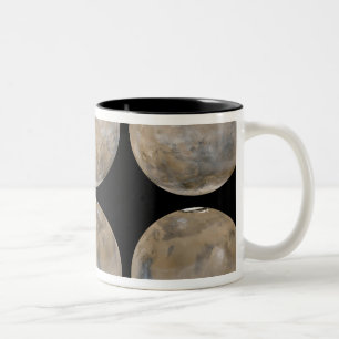 Tasse 2 Couleurs Un été Mi-Du nord/hiver du sud sur Mars