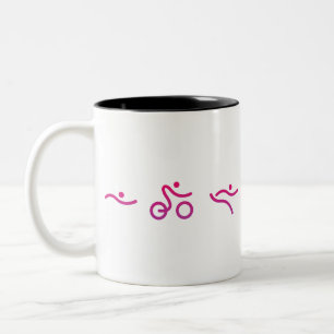 Tasse 2 Couleurs Un grand cadeau de triathlon pour votre ami ou fam