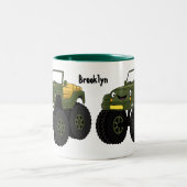 Tasse 2 Couleurs Un Green Monster truck (Centre)