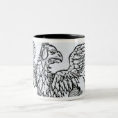 Tasse 2 Couleurs Un griffon (Centre)