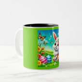 Tasse 2 Couleurs Un hais heureux (Devant gauche)