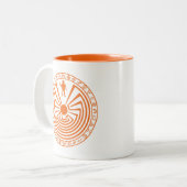 Tasse 2 Couleurs Un homme dans le Maze (Devant gauche)
