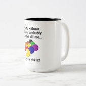 Tasse 2 Couleurs Un jour sans billards (Devant droit)