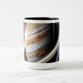 Tasse 2 Couleurs Un Jupiter avec des anneaux (Centre)