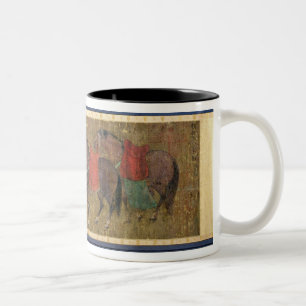 Tasse 2 Couleurs Un marié avec des chevaux