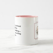 Tasse 2 Couleurs Un matin sans café est comme… (Centre)