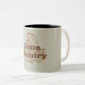 Tasse 2 Couleurs Un pays parti...Mug (Devant droit)