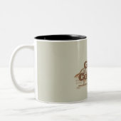Tasse 2 Couleurs Un pays parti...Mug (Gauche)