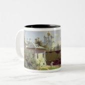 Tasse 2 Couleurs Un petit yard à Moscou, 1878 (Devant gauche)