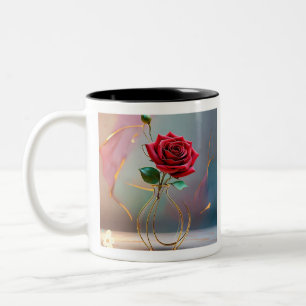Tasse 2 Couleurs "Un plaisir Rose intemporel"