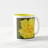 Tasse 2 Couleurs Un rose à vous de moi - (Devant droit)