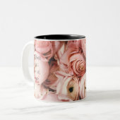 Tasse 2 Couleurs Un rose pour une femme spéciale (Devant gauche)