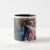 Tasse 2 Couleurs Un sac à dos de soldat de l'armée (Centre)