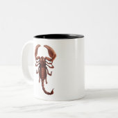 Tasse 2 Couleurs Un scorpion (Devant gauche)
