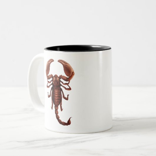 Tasse 2 Couleurs Un scorpion (Devant gauche)