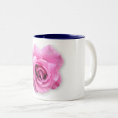 Tasse 2 Couleurs un simple s'est levé (Devant droit)