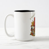 Tasse 2 Couleurs Un Thanksgiving d'arachides (Gauche)