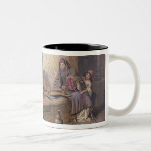 Tasse 2 Couleurs Un tisserand en Esna, une de 24 illustrations