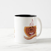 Tasse 2 Couleurs Un vrai caféinomane (Devant droit)