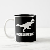 Tasse 2 Couleurs Unclesaurus Rex T drôle pour des oncles (Gauche)