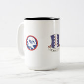 Tasse 2 Couleurs Une 3/187th infanterie attaquent (Devant gauche)