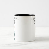 Tasse 2 Couleurs Une Autre Raison De Ne Pas Exercer (Centre)