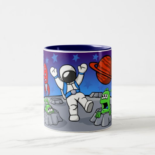 Tasse 2 Couleurs Une aventure d'espace extra-atmosphérique (Centre)