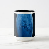 Tasse 2 Couleurs Une belle planète bleue (Centre)