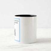 Tasse 2 Couleurs Une blague d'école de médecine (Centre)