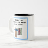 Tasse 2 Couleurs Une blague d'école de médecine (Devant gauche)