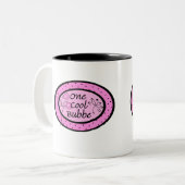 Tasse 2 Couleurs Une Bubbe Cool (Devant gauche)