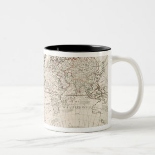 Tasse 2 Couleurs Une carte du monde
