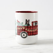 Tasse 2 Couleurs Une collection de Noël très béreuse (Centre)