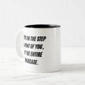 Tasse 2 Couleurs Une étape à la fois (Devant gauche)