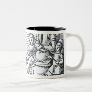 Tasse 2 Couleurs Une famille de puritain