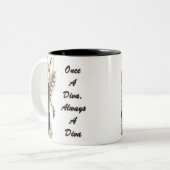 Tasse 2 Couleurs Une fois une diva, toujours une diva (Devant gauche)