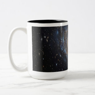 Tasse 2 Couleurs Une galaxie dans l'espace