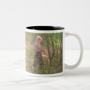Tasse 2 Couleurs Une guirlande des fleurs, 19ème siècle