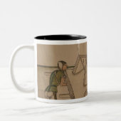 Tasse 2 Couleurs Une machine de guerre, illustration de 'De (Gauche)