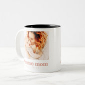 Tasse 2 Couleurs Une maman géniale depuis 20XX Fête des Mères Moder (Devant gauche)