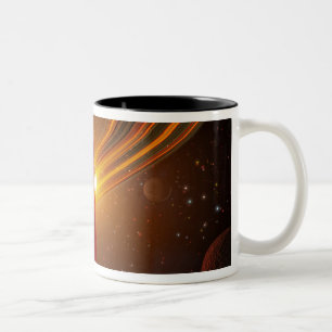 Tasse 2 Couleurs Une mise sur orbite géante de planète soleil-com