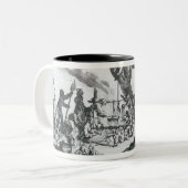 Tasse 2 Couleurs Une naissance dans un camp gitan (Devant gauche)