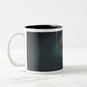 Tasse 2 Couleurs Une paire d'étoiles serrée et un disque environnan (Gauche)