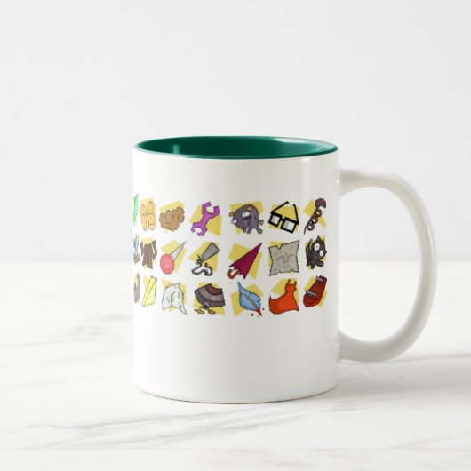 Tasse 2 Couleurs "Une partie de la substance ordonnée que j'ai (Droit)