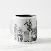 Tasse 2 Couleurs Une partie l'explorant (Devant gauche)