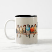 Tasse 2 Couleurs Une perche d'oiseaux, 1880 par Hector Giacomelli (Gauche)